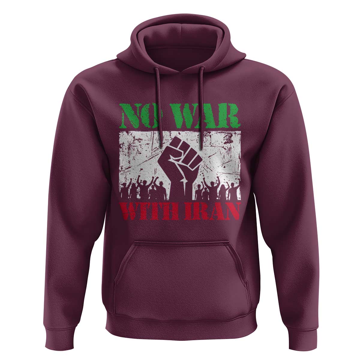 No War With Iran Hoodie Free Iran Peace Seeker Gift