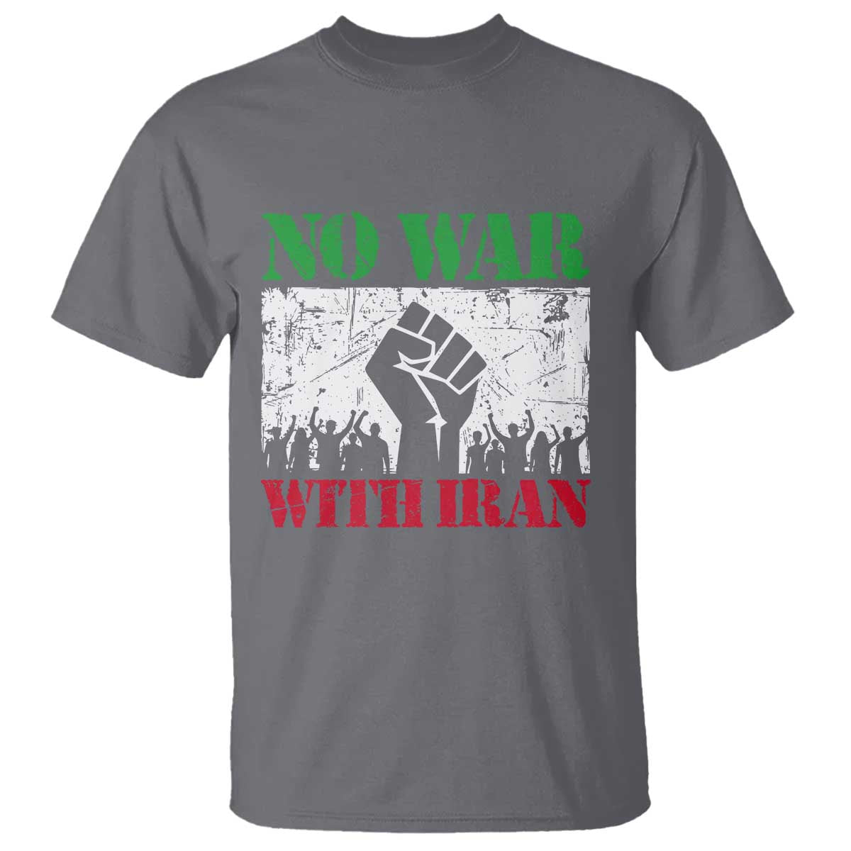 No War With Iran T Shirt Free Iran Peace Seeker Gift