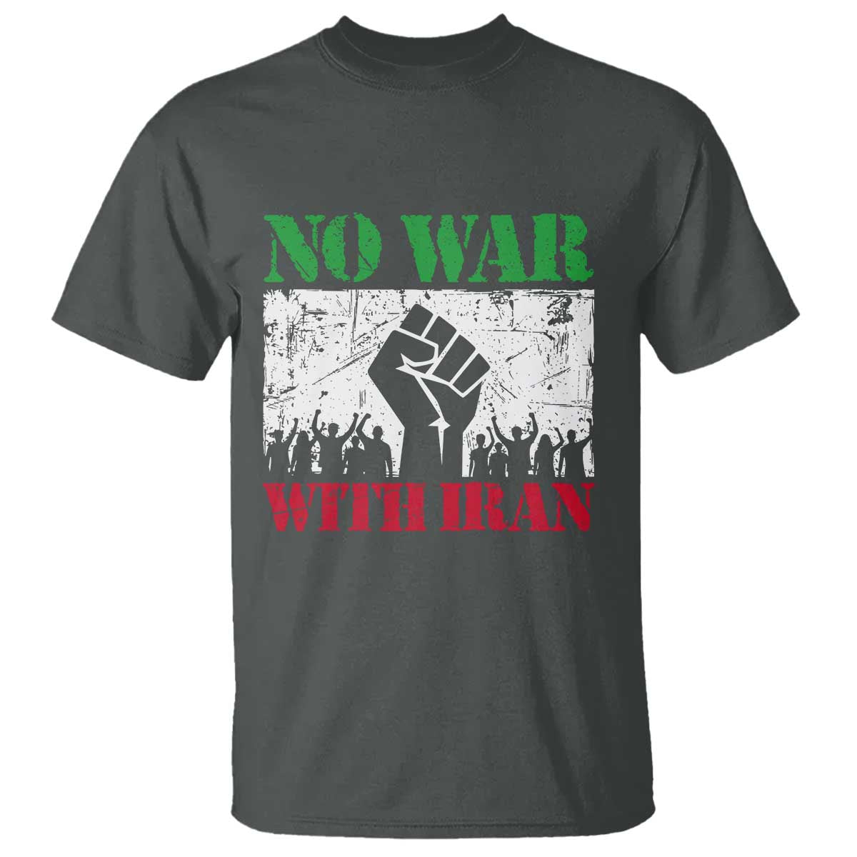 No War With Iran T Shirt Free Iran Peace Seeker Gift