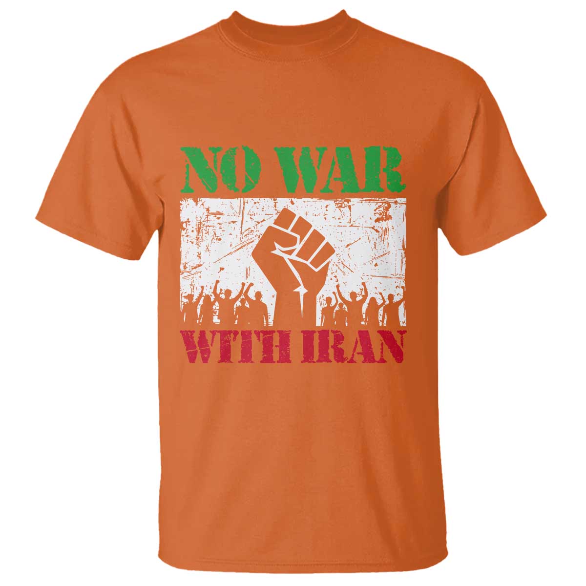 No War With Iran T Shirt Free Iran Peace Seeker Gift