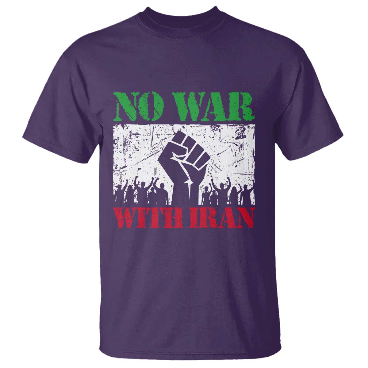 No War With Iran T Shirt Free Iran Peace Seeker Gift