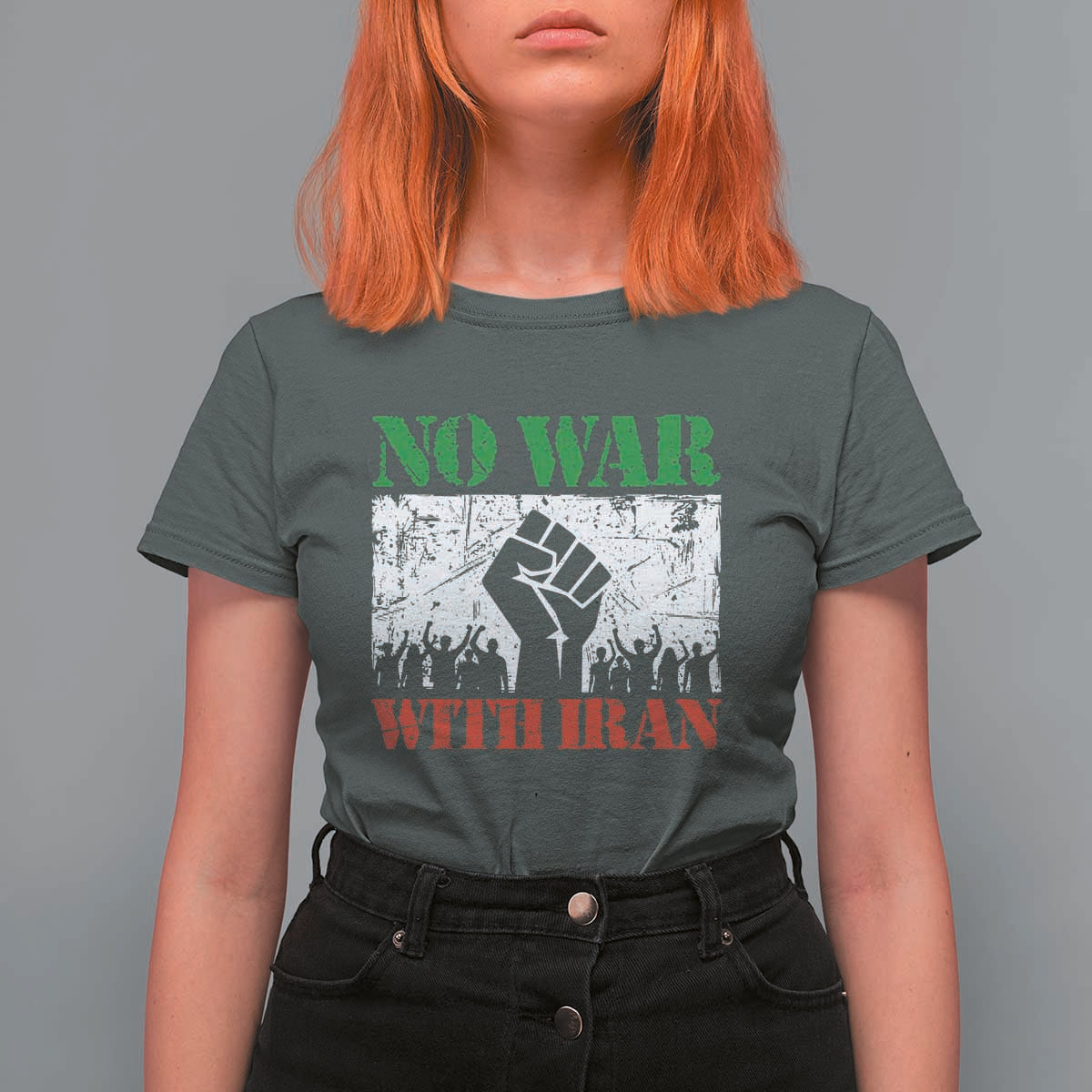 No War With Iran T Shirt For Women Free Iran Peace Seeker Gift