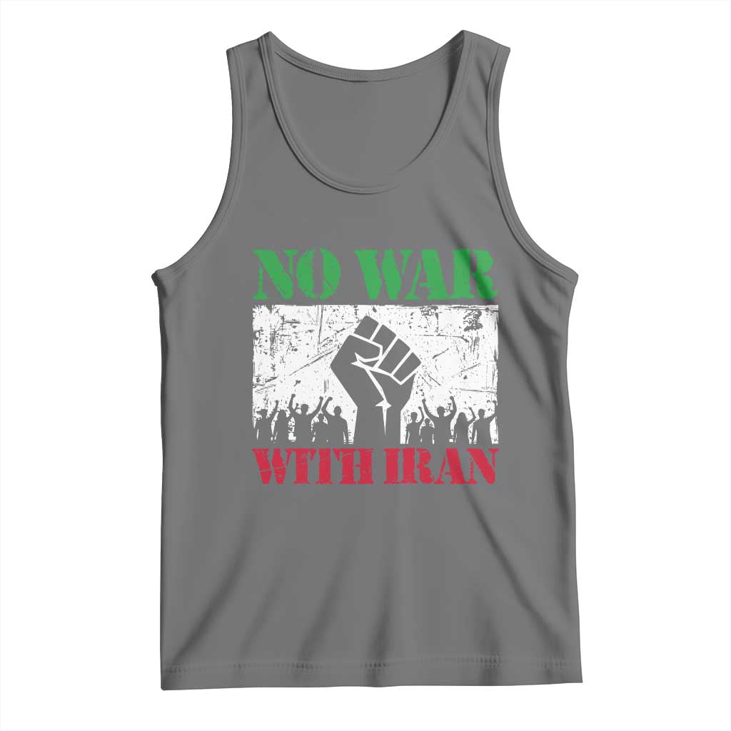No War With Iran Tank Top Free Iran Peace Seeker Gift