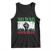 No War With Iran Tank Top Free Iran Peace Seeker Gift