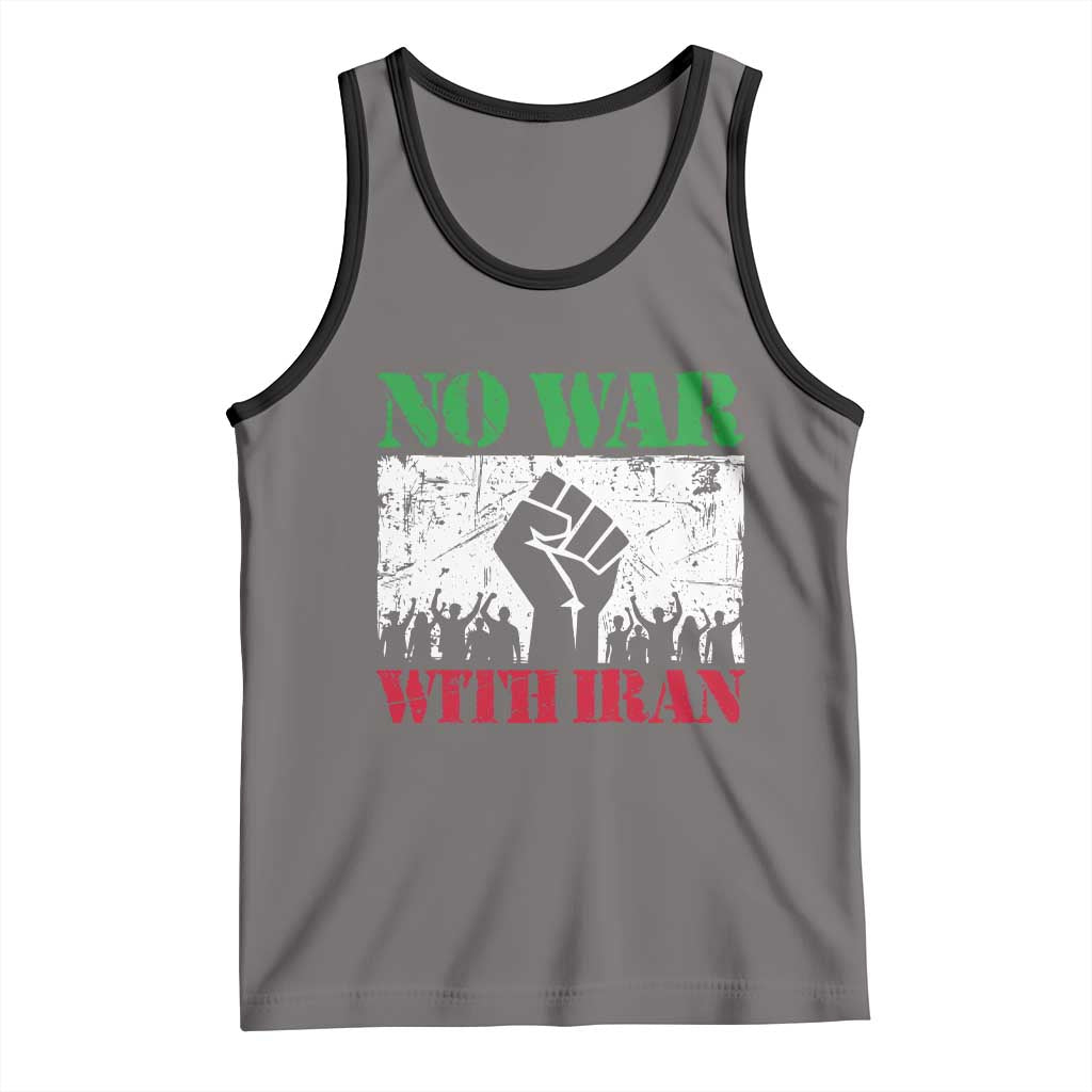 No War With Iran Tank Top Free Iran Peace Seeker Gift