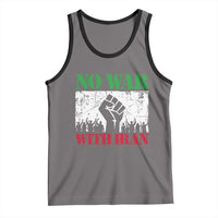 No War With Iran Tank Top Free Iran Peace Seeker Gift