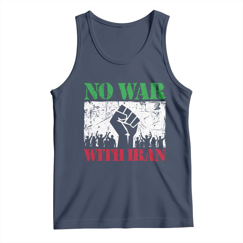 No War With Iran Tank Top Free Iran Peace Seeker Gift