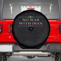 No War With Iran Peace Statement Gift Spare Tire Cover