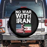 No War With Iran Spare Tire Cover Support Iranian People Peace