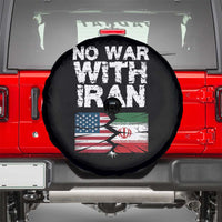 No War With Iran Spare Tire Cover Support Iranian People Peace