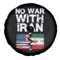 No War With Iran Spare Tire Cover Support Iranian People Peace