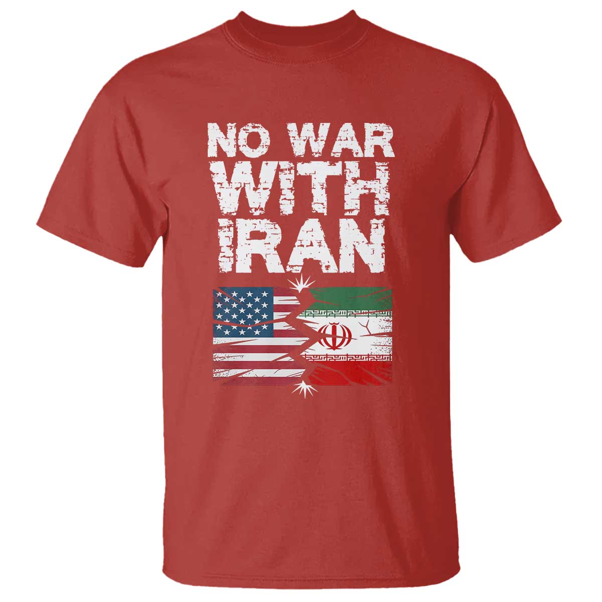 No War With Iran T Shirt Support Iranian People Peace
