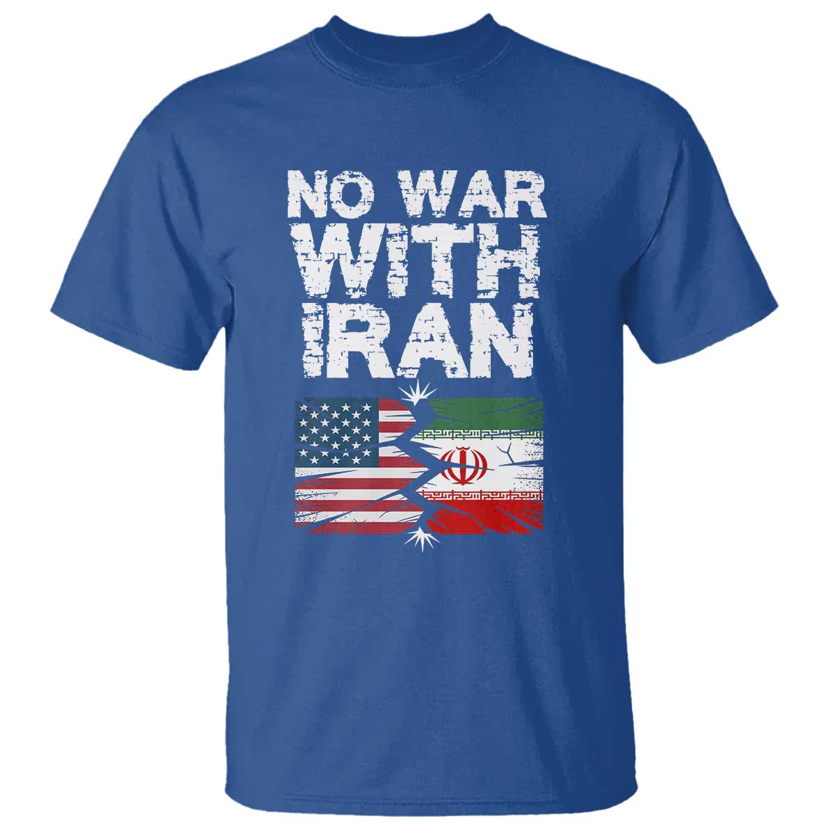 No War With Iran T Shirt Support Iranian People Peace