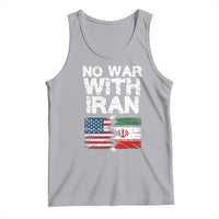 No War With Iran Tank Top Support Iranian People Peace
