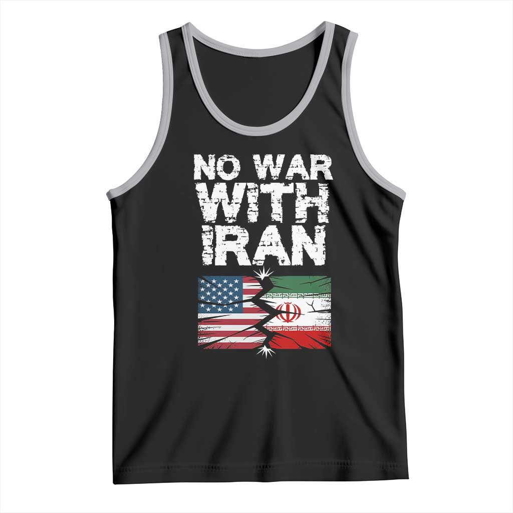 No War With Iran Tank Top Support Iranian People Peace