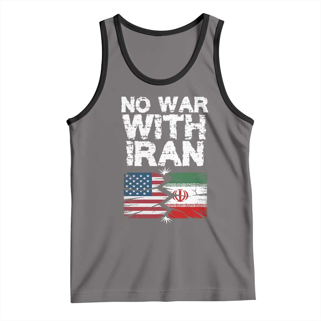 No War With Iran Tank Top Support Iranian People Peace