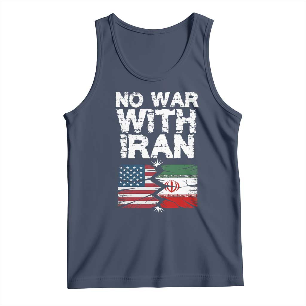 No War With Iran Tank Top Support Iranian People Peace