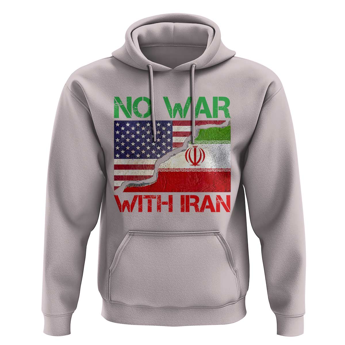 No War With Iran Hoodie Middle East Freedom