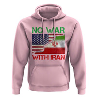 No War With Iran Hoodie Middle East Freedom