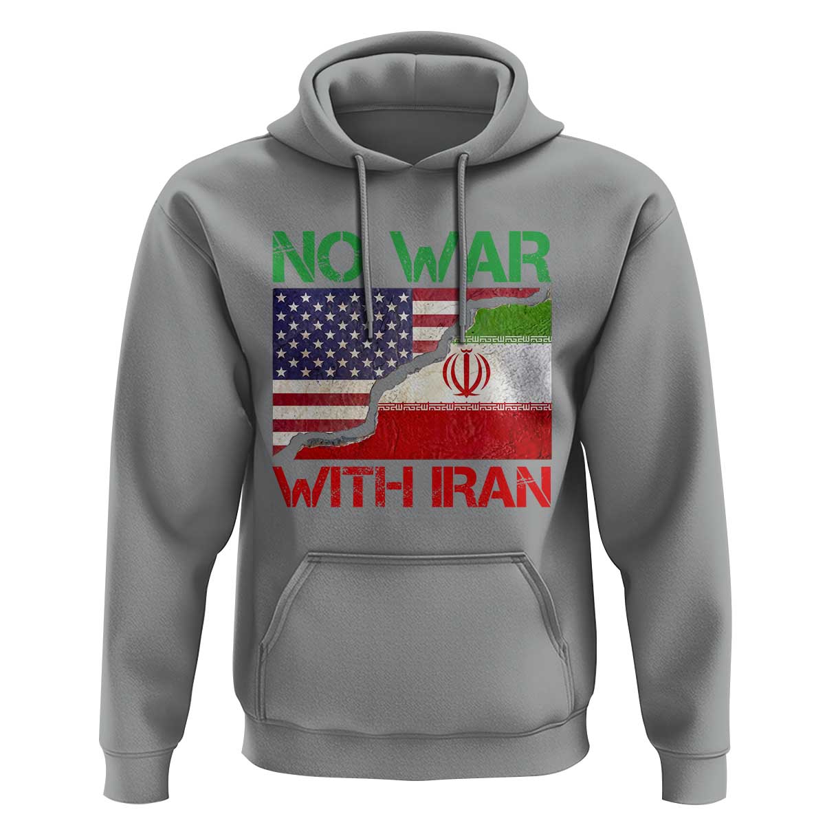 No War With Iran Hoodie Middle East Freedom
