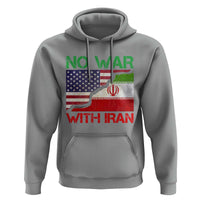 No War With Iran Hoodie Middle East Freedom