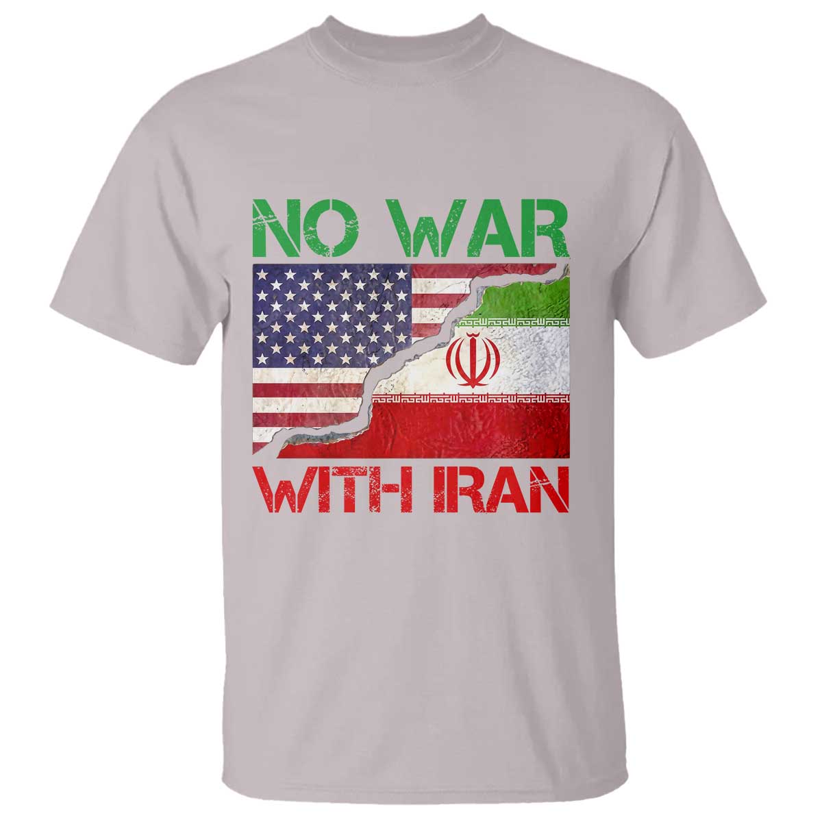 No War With Iran T Shirt Middle East Freedom