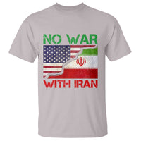 No War With Iran T Shirt Middle East Freedom