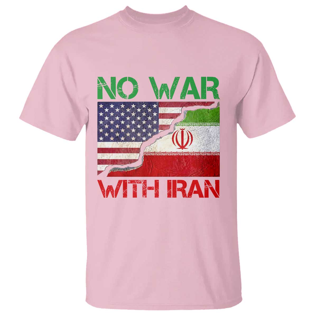No War With Iran T Shirt Middle East Freedom