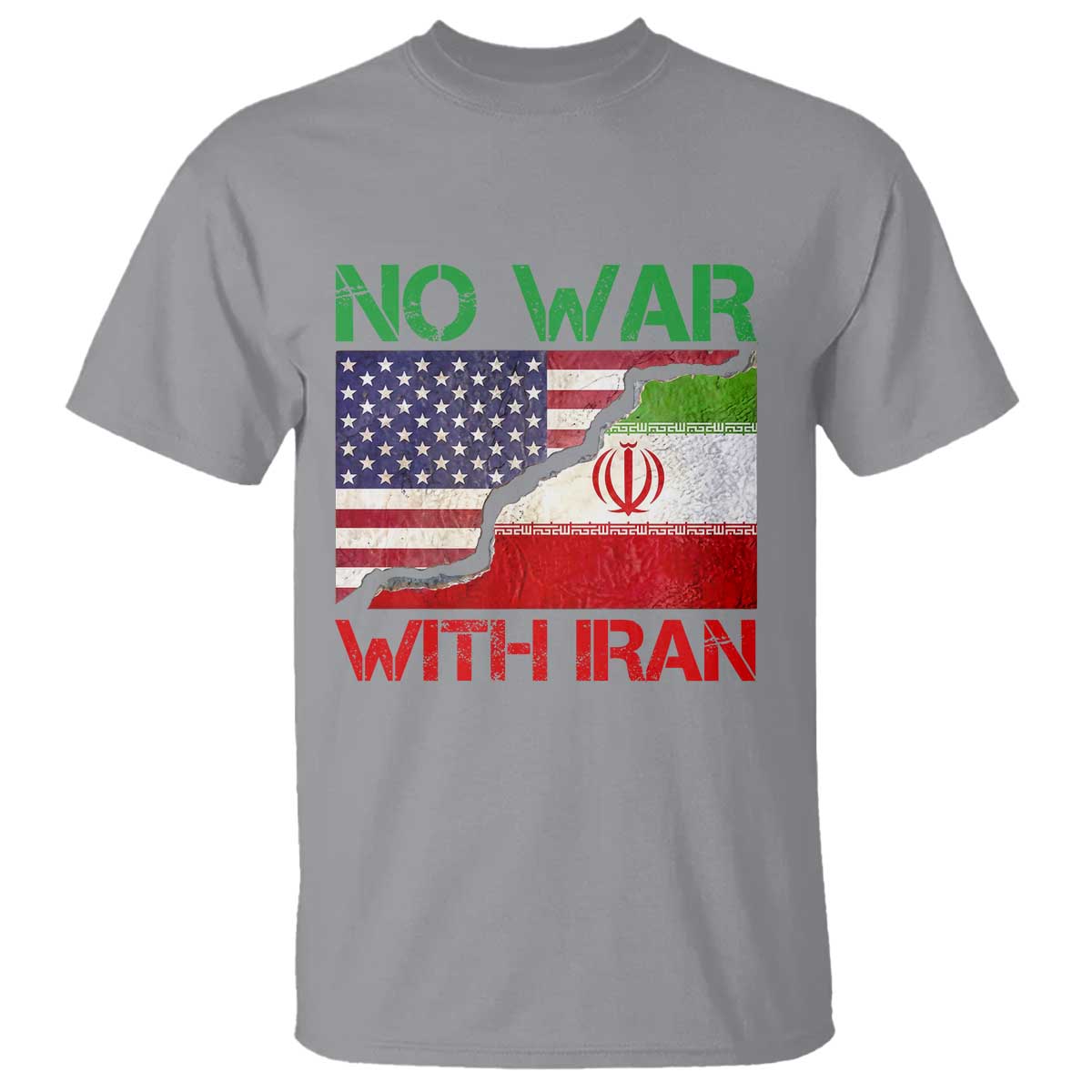 No War With Iran T Shirt Middle East Freedom