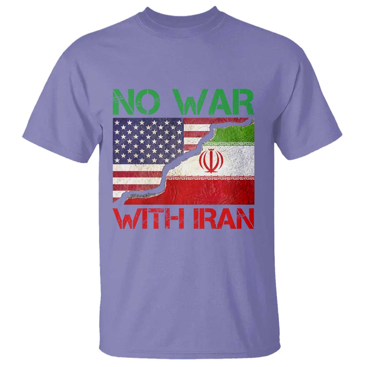 No War With Iran T Shirt Middle East Freedom