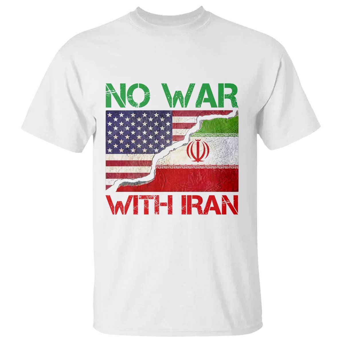 No War With Iran T Shirt Middle East Freedom