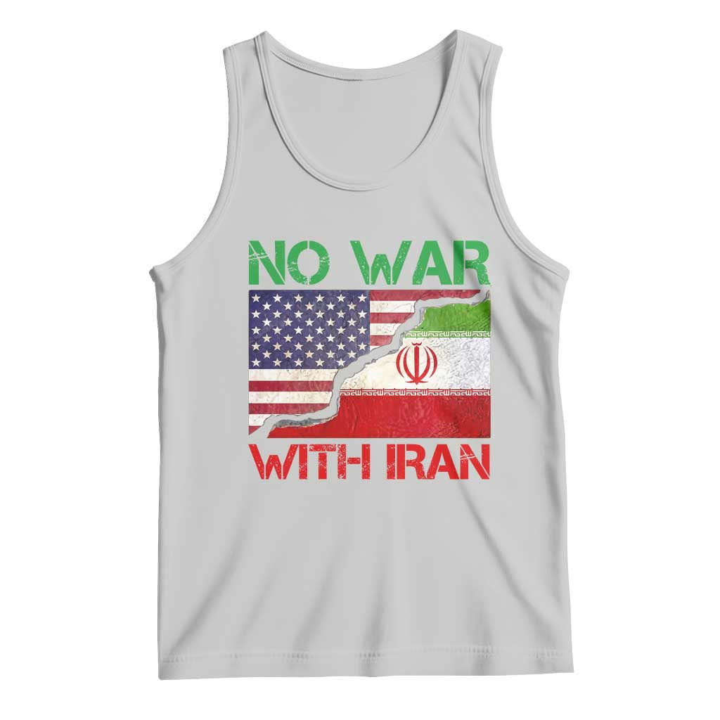 No War With Iran Tank Top Middle East Freedom