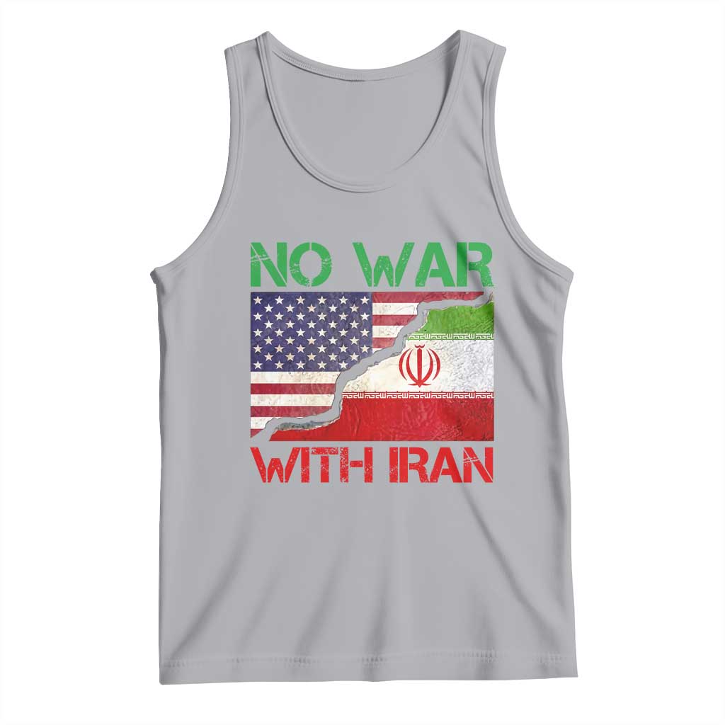No War With Iran Tank Top Middle East Freedom