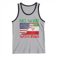 No War With Iran Tank Top Middle East Freedom