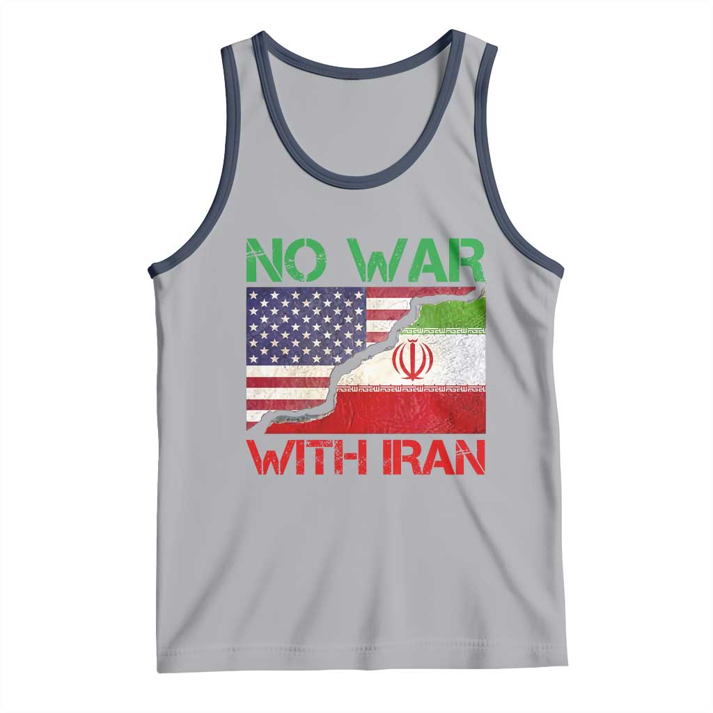No War With Iran Tank Top Middle East Freedom