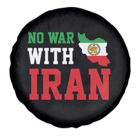 No War With Iran Spare Tire Cover Iran Freedom Protest