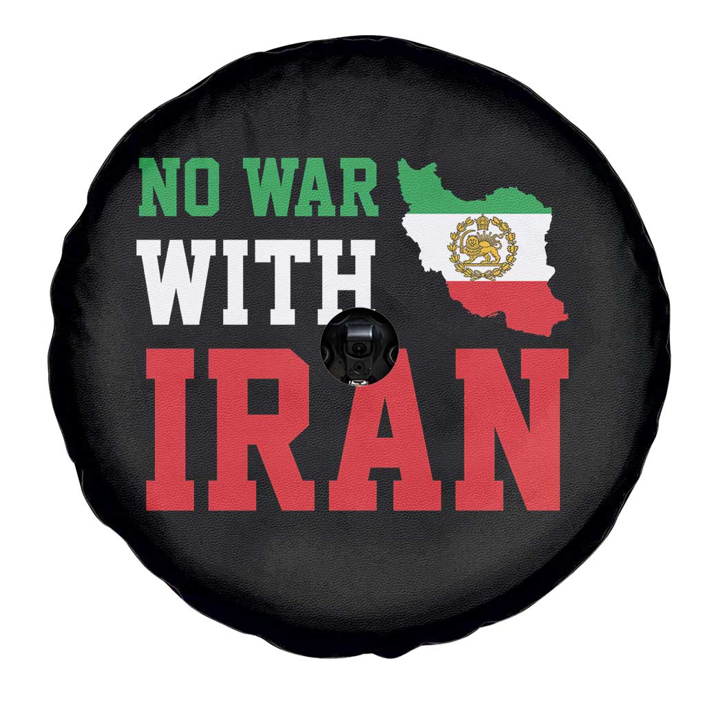 No War With Iran Spare Tire Cover Iran Freedom Protest