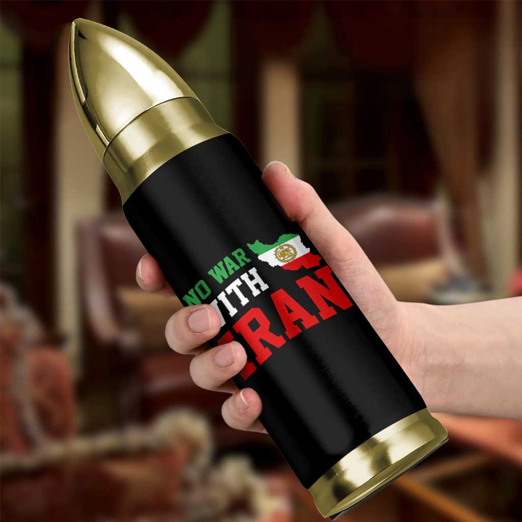No War With Iran Bullet Tumbler Iran Freedom Protest
