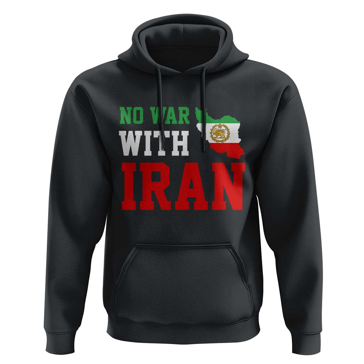 No War With Iran Hoodie Iran Freedom Protest