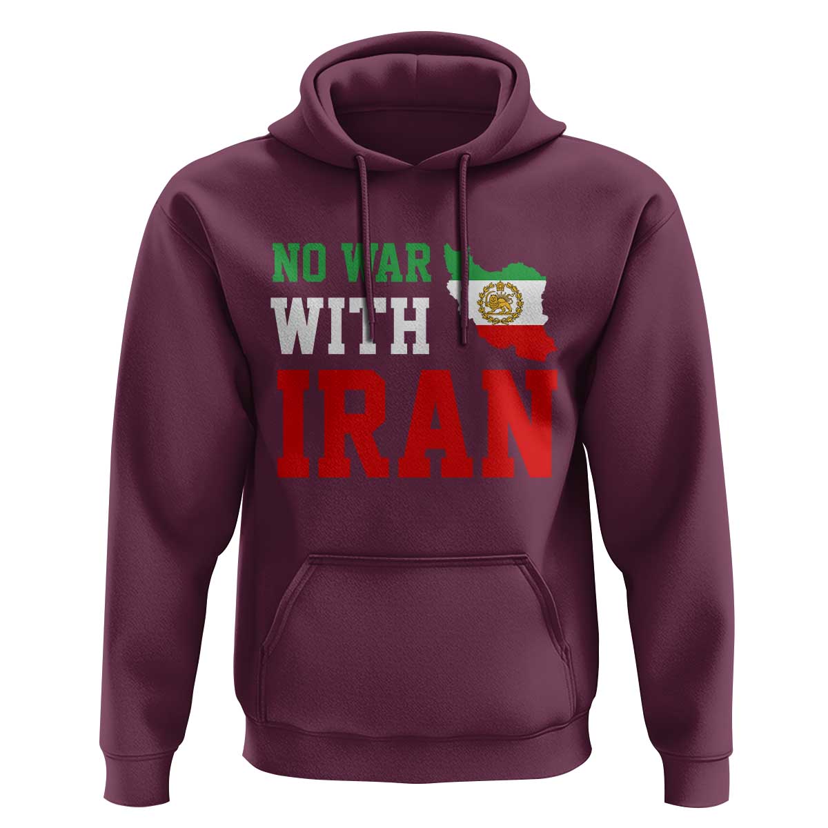 No War With Iran Hoodie Iran Freedom Protest
