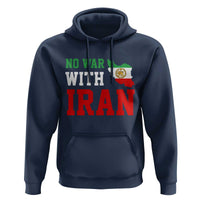 No War With Iran Hoodie Iran Freedom Protest