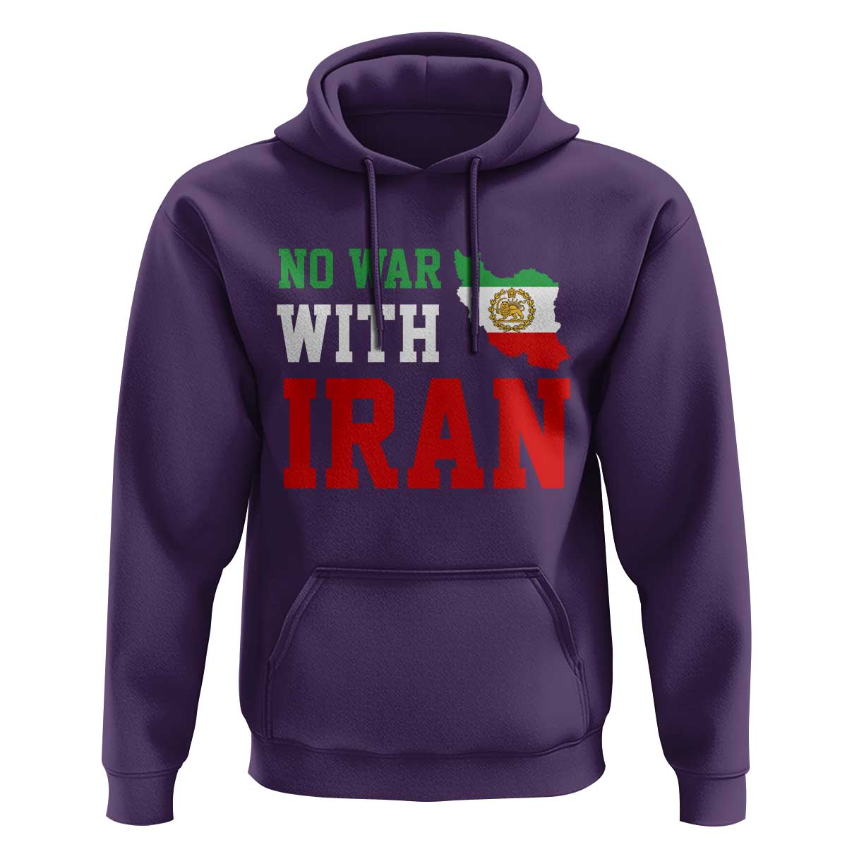 No War With Iran Hoodie Iran Freedom Protest