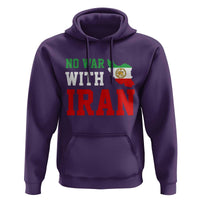 No War With Iran Hoodie Iran Freedom Protest