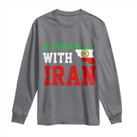 No War With Iran Long Sleeve Shirt Iran Freedom Protest