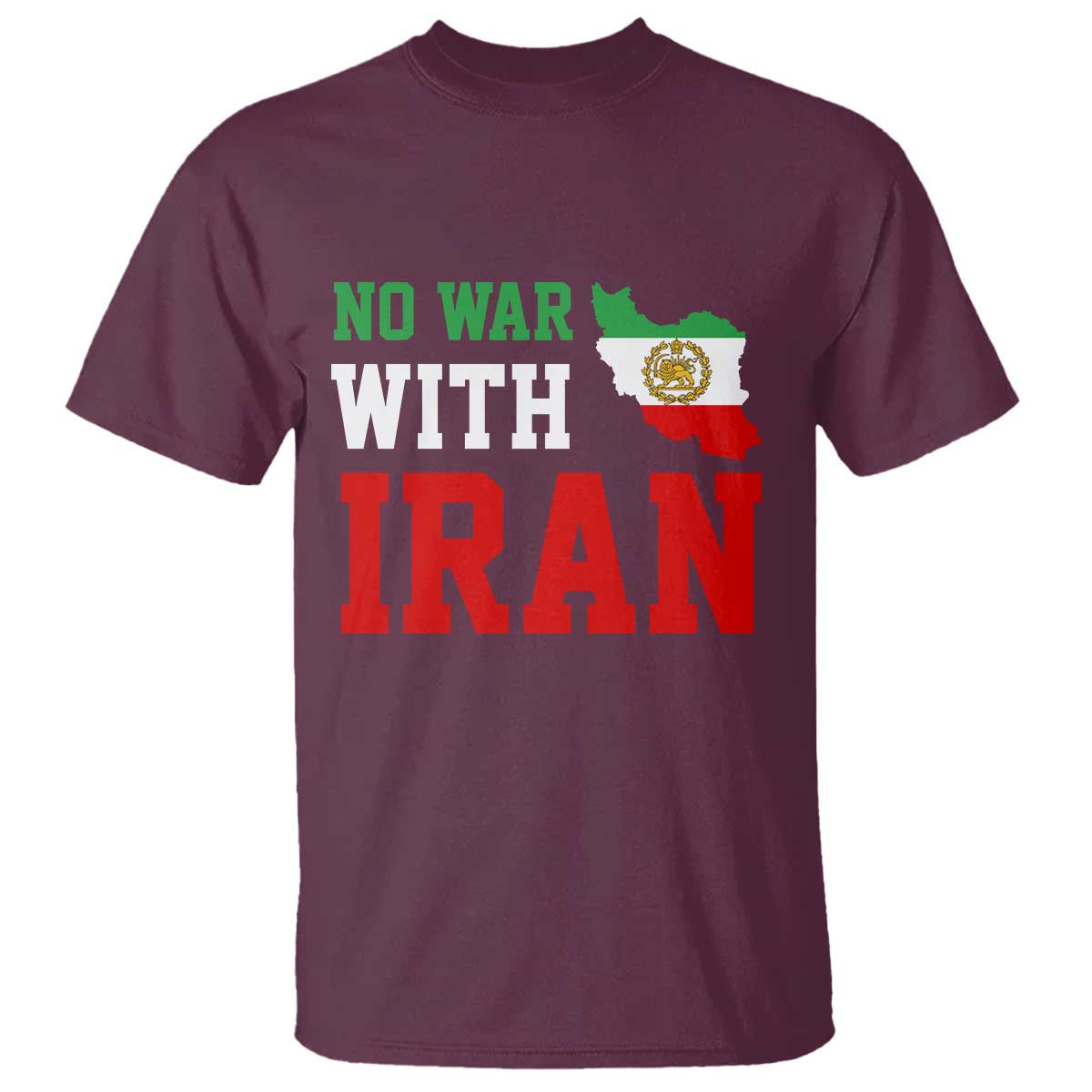 No War With Iran T Shirt Iran Freedom Protest