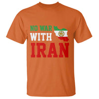 No War With Iran T Shirt Iran Freedom Protest