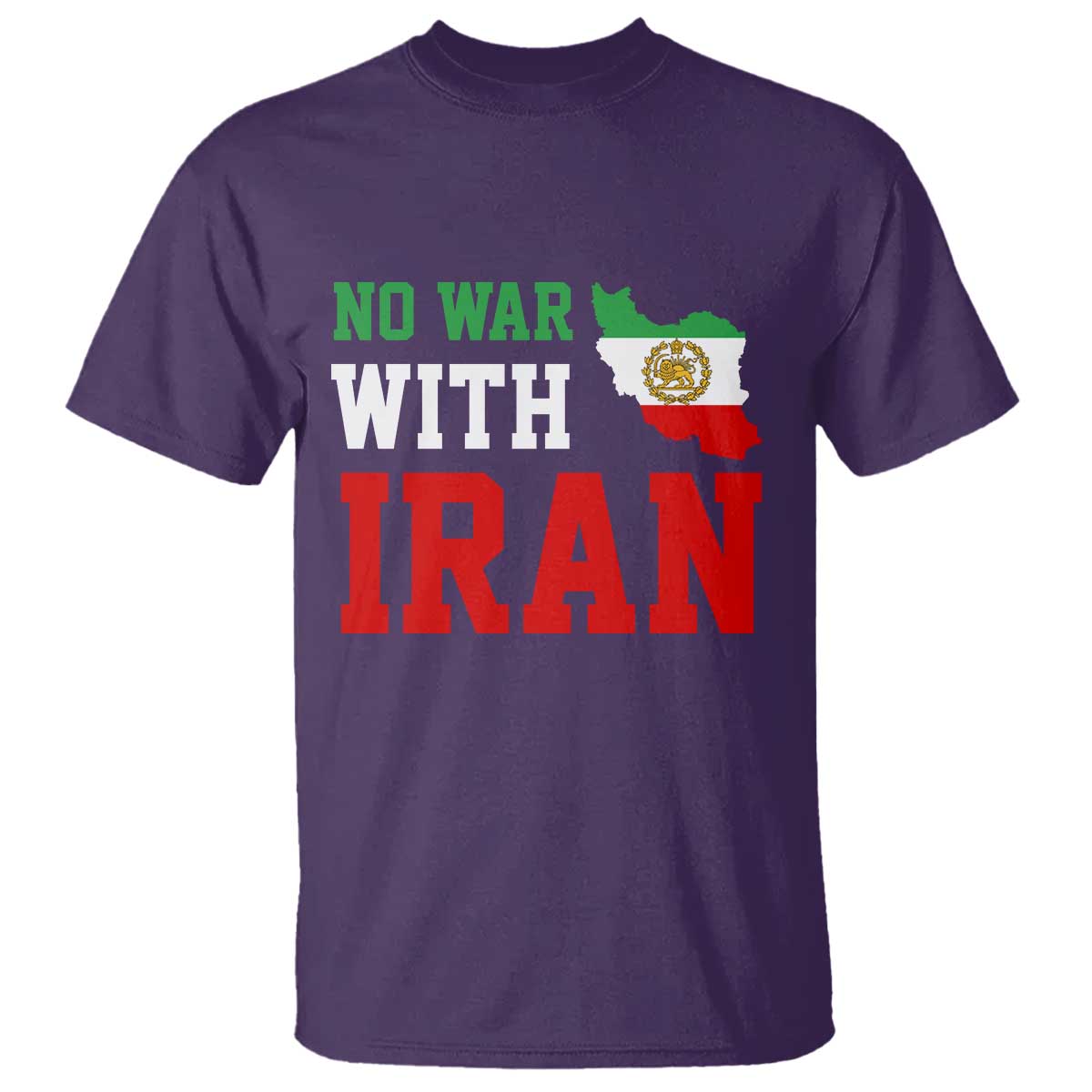 No War With Iran T Shirt Iran Freedom Protest