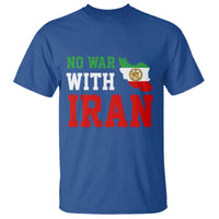 No War With Iran T Shirt Iran Freedom Protest