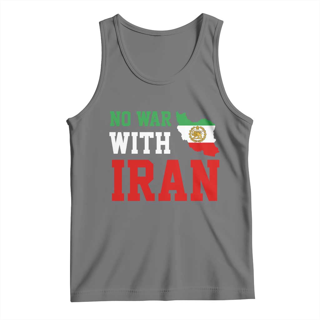 No War With Iran Tank Top Iran Freedom Protest