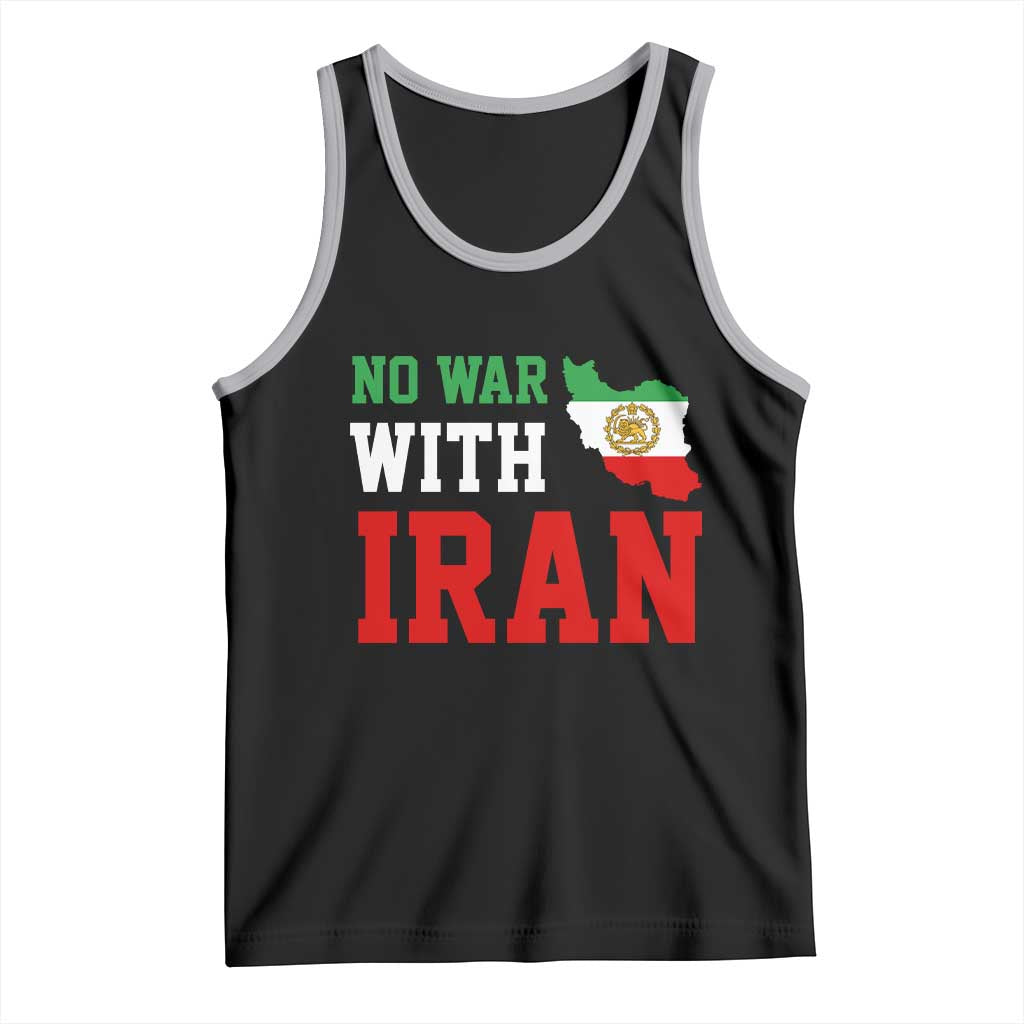 No War With Iran Tank Top Iran Freedom Protest